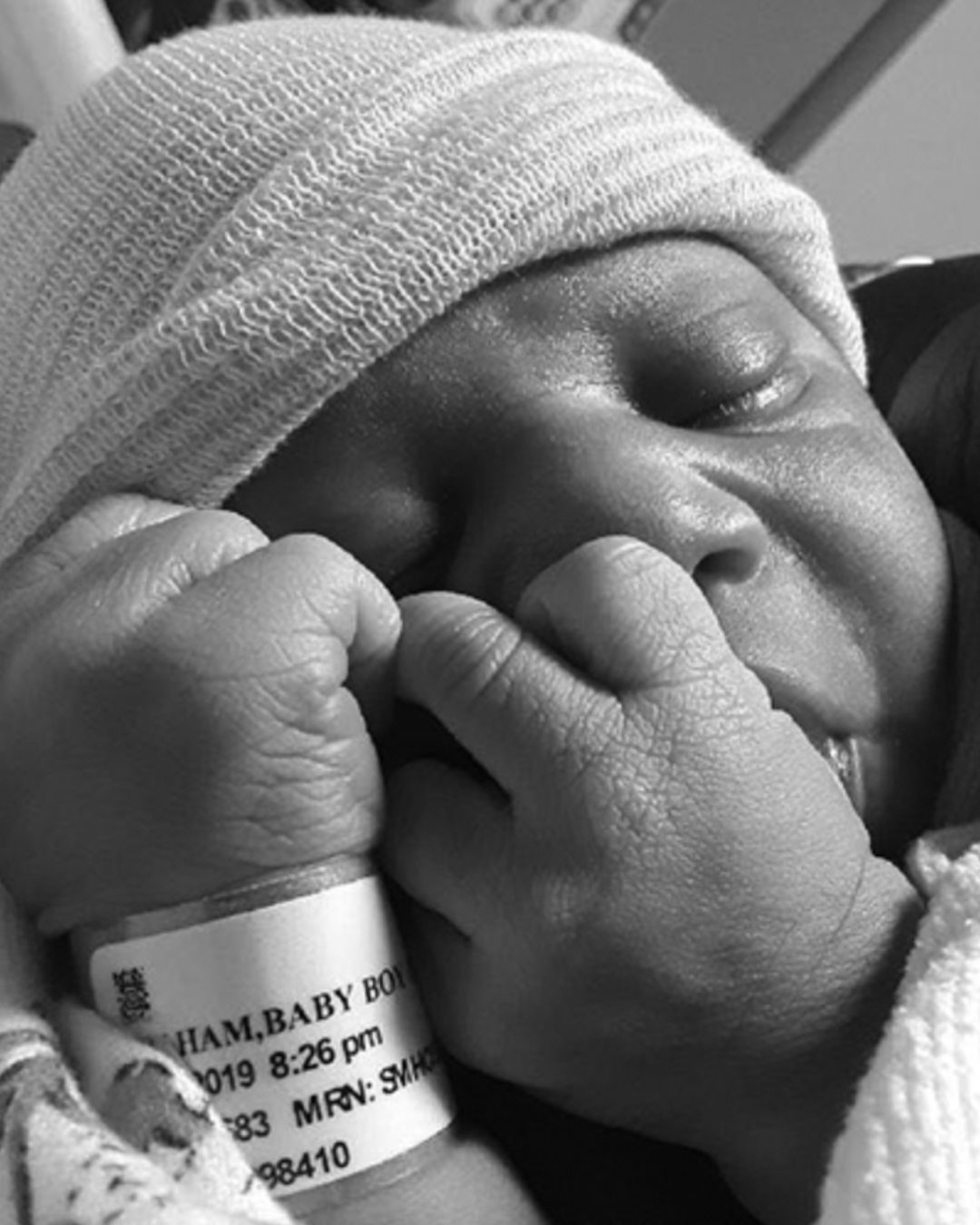 Newborn Black Baby Boy Photography